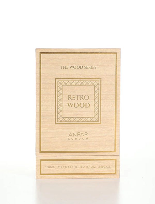 RETRO WOOD by ANFAR LONDON, extract de parfum, barbati, 100ML - Original Dubai