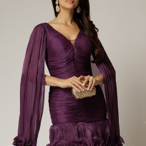 rochie-de-ocazie-mov-cu-maneci-vaporoase-din-voal-peliculizat-1481185-1158991-4.jpeg Rochie de ocazie mov cu maneci vaporoase din voal peliculizat