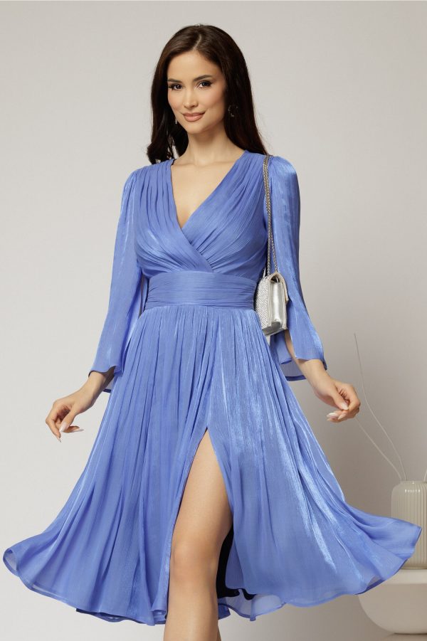 rochie-dy-fashion-albastra-de-ocazie-din-voal-peliculizat-cu-maneci-crapate-1455742-1147777-4.jpeg Rochie DY Fashion albastra de ocazie din voal peliculizat cu maneci crapate