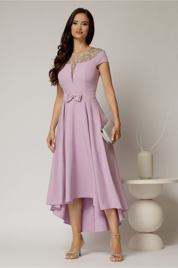 rochie-dy-fashion-asimetrica-lila-cu-funda-in-talie-si-aplicatii-la-decolteu-1463530-1151623-4.jpeg Rochie DY Fashion asimetrica lila cu funda in talie si aplicatii la decolteu