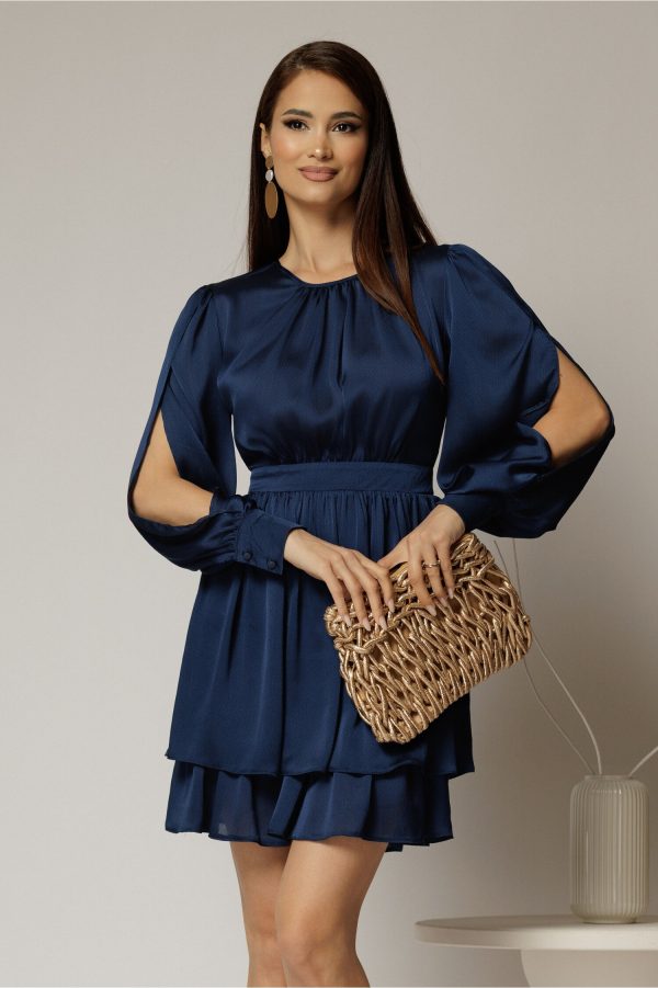 rochie-dy-fashion-bleumarin-scurta-din-voal-cu-manecile-sparte-si-fusta-suprapusa-1470724-1153984-4.jpeg Rochie DY Fashion bleumarin scurta din voal cu manecile sparte si fusta suprapusa