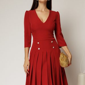rochie-dy-fashion-bordo-cu-decolteu-adanc-si-fusta-plisata-1487716-1161175-4.jpeg Rochie DY Fashion bordo cu decolteu adanc si fusta plisata