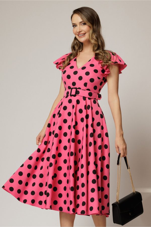 rochie-dy-fashion-fucsia-cu-buline-si-curea-in-talie-1458406-1148881-4.jpeg Rochie DY Fashion fucsia cu buline si curea in talie