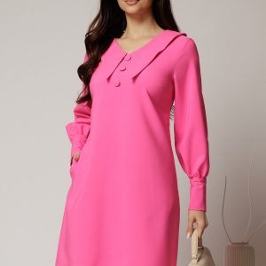 rochie-dy-fashion-fucsia-scurta-cu-croi-cambrat-si-guler-in-colturi-1447519-1145464-4.jpeg Rochie DY Fashion fucsia scurta cu croi cambrat si guler in colturi