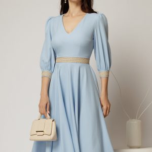 rochie-dy-fashion-midi-bleu-cu-banda-decorativa-pe-talie-si-mansete-1459693-1149562-4.jpeg Rochie DY Fashion midi bleu cu banda decorativa pe talie si mansete