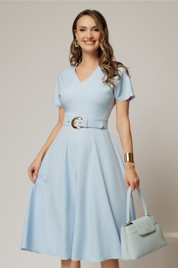 rochie-dy-fashion-midi-bleu-cu-decolteu-in-v-si-curea-in-talie-1457095-1149034-4.jpeg Rochie DY Fashion midi bleu cu decolteu in V si curea in talie