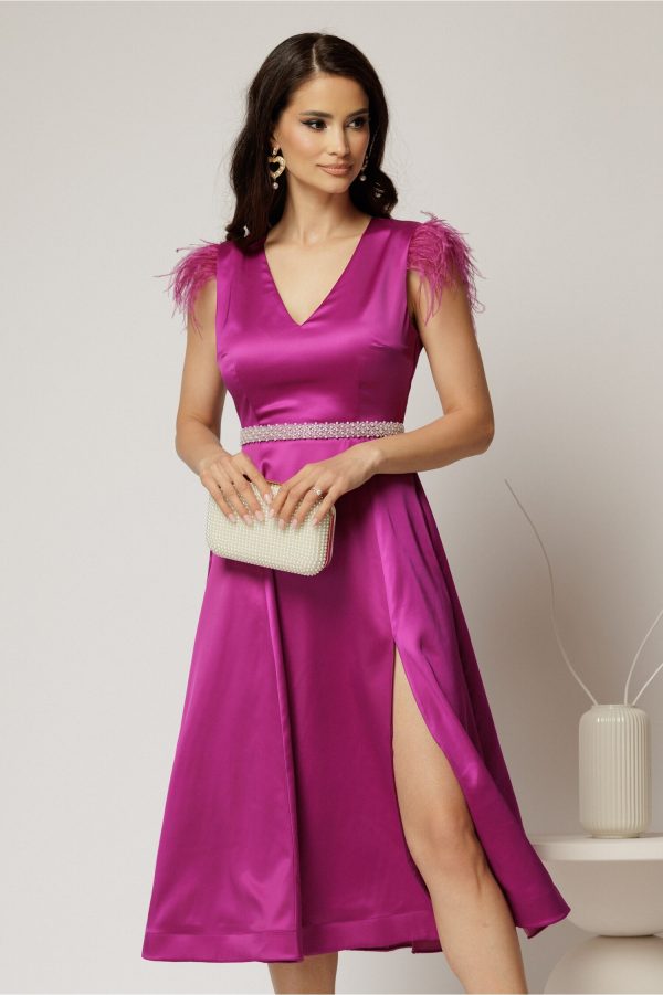 rochie-dy-fashion-midi-magenta-din-tafta-cu-pene-la-umeri-1459720-1149490-4.jpeg Rochie DY Fashion midi magenta din tafta cu pene la umeri