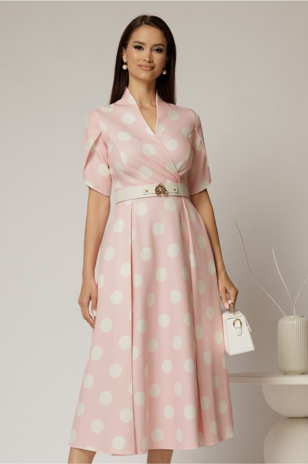 rochie-dy-fashion-roz-cu-buline-cu-decolteu-si-maneci-petrecute-1462399-1152394-4.jpeg Rochie DY Fashion roz cu buline cu decolteu si maneci petrecute