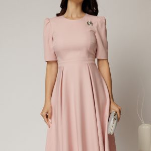 rochie-dy-fashion-roz-midi-cu-pliuri-pe-fusta-si-design-cu-detaliu-la-bust-1463965-1151590-4.jpeg Rochie DY Fashion roz midi cu pliuri pe fusta si design cu detaliu la bust