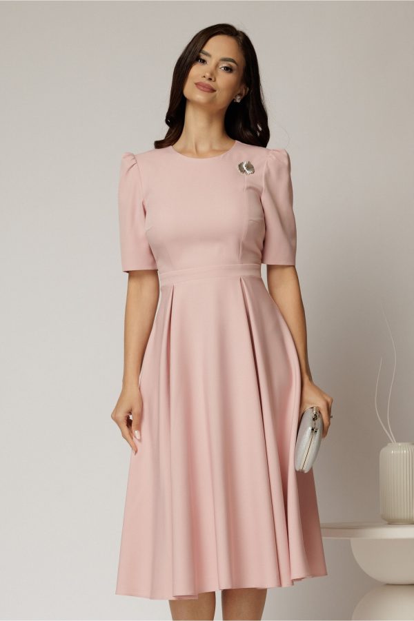 rochie-dy-fashion-roz-midi-cu-pliuri-pe-fusta-si-design-cu-detaliu-la-bust-1463965-1151590-4.jpeg Rochie DY Fashion roz midi cu pliuri pe fusta si design cu detaliu la bust