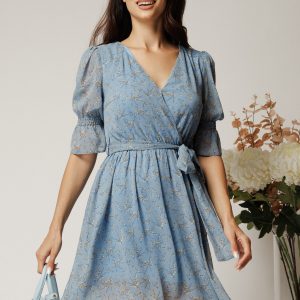 rochie-dy-fashion-scurta-bleu-din-voal-cu-imprimeu-gri-si-cordon-in-talie-1402756-1123945-4.jpeg Rochie DY Fashion scurta bleu din voal cu imprimeu gri si cordon in talie