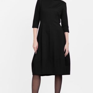 rochie-lalea-din-jerseu-punto-milano-mustar-copie-4593186308.jpg Rochie lalea din jerseu de vascoza, neagra