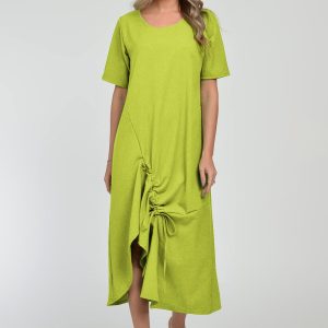 rochie-lunga-a-line-din-in-mercerizat-cu-siret-la-poale-verde-copie-190578.jpg Rochie lunga A-line din in mercerizat cu siret la poale, verde lime