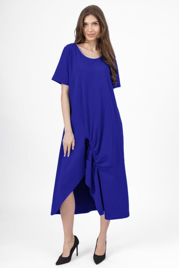 rochie-lunga-a-line-verde-din-tricot-de-bumbac-cu-siret-la-poale-copie-027536.jpg Rochie lunga A-line albastra, din tricot de bumbac cu siret la poale