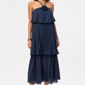 rochie-lunga-din-batist-de-bumbac-cu-volane-si-decolteu-in-v-bleumarin-copie-758052.webp Rochie lunga din batist de bumbac cu bretele reglabile si floare decorativa bleumarin