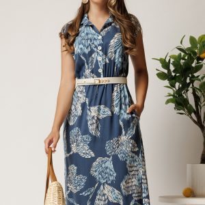 rochie-midi-bleumarin-cu-imprimeu-bleu-din-tencel-cu-elastic-si-curea-in-talie-1396030-1122295-4.jpeg Rochie midi bleumarin cu imprimeu bleu din tencel cu elastic si curea in talie