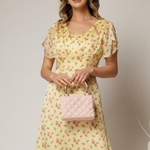 rochie-midi-galbena-din-voal-cu-imprimeu-floral-si-maneci-scurte-petrecute-1465492-1153471-4.jpeg Rochie midi galbena din voal cu imprimeu floral si maneci scurte petrecute