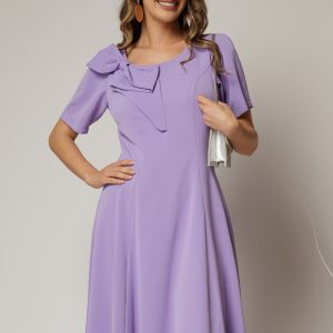 rochie-midi-lila-cu-funda-la-umar-si-croi-in-clini-1466794-1153426-4.jpeg Rochie midi lila cu funda la umar si croi in clini
