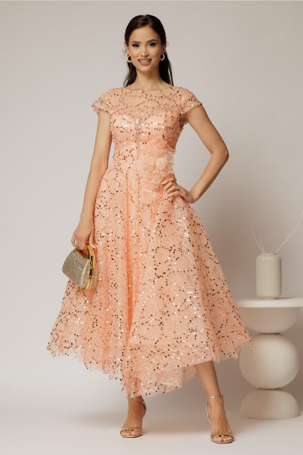 rochie-midi-roz-somon-de-ocazie-din-dantela-cu-paiete-si-perle-1462681-1151023-4.jpeg Rochie midi roz somon de ocazie din dantela cu paiete si perle