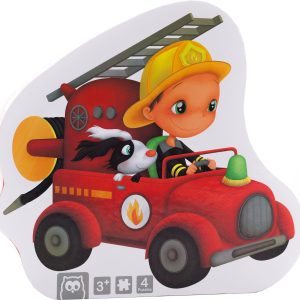 Puzzle progresiv 4 in 1 - Micul pompier