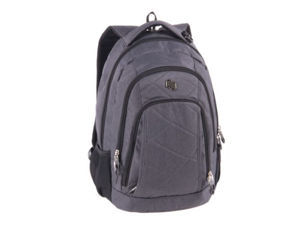 rucsac-classic-gray-twill-535969.jpg Ghiozdan pentru scoala cu 5 compartimente, model Gray Twill,43x32x20 cm
