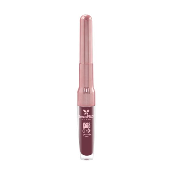 Ruj lichid si creion de buze 2in1 Kiss Craft SensoPRO Milano, Heat