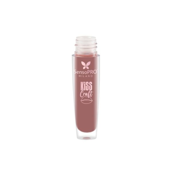 Ruj lichid si creion de buze 2in1 Kiss Craft SensoPRO Milano, Pink