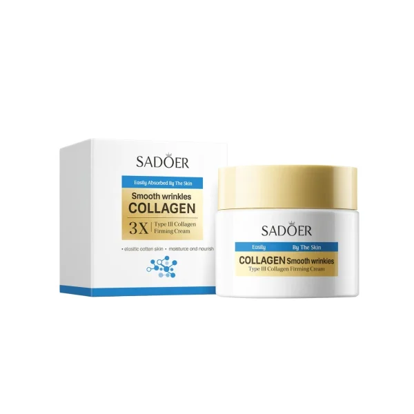 Sadoer Crema hidratanta si hranitoare pentru fata 60 g Collagen