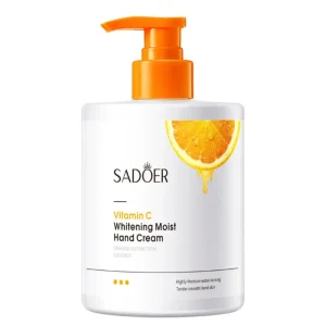 Sadoer Crema hidratanta pentru maini cu Vitamina C 450 g