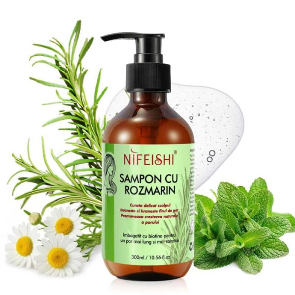 sampon-cu-rozmarin-pentru-cresterea-intarirea-si-hranirea-firului-de-par-nifeishi-300-ml-774389.jpg Sampon cu Rozmarin si Menta pentru Cresterea Parului, NIFEISHI , 300 ml