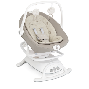 Joie - Leagan si balansoar rotativ Sansa 2 in 1, Cosmo Tan