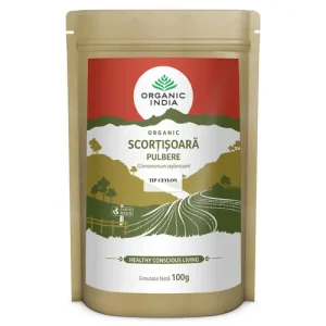 Scorțișoară Tip Ceylon Pulbere, 100% Organic, 100g  ECO | Organic India