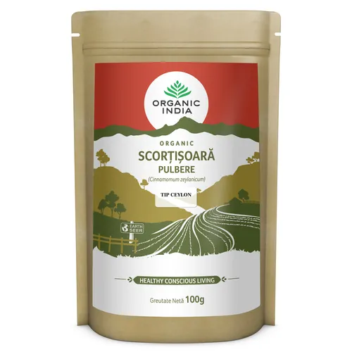 scortisoara-plic-fata-tip-ceylon-2.webp Scorțișoară Tip Ceylon Pulbere, 100% Organic, 100g ECO | Organic India