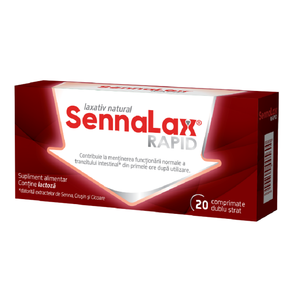 sennalax-rapid-20-comprimate-biofarm.png Sennalax Rapid, 20 comprimate, Biofarm