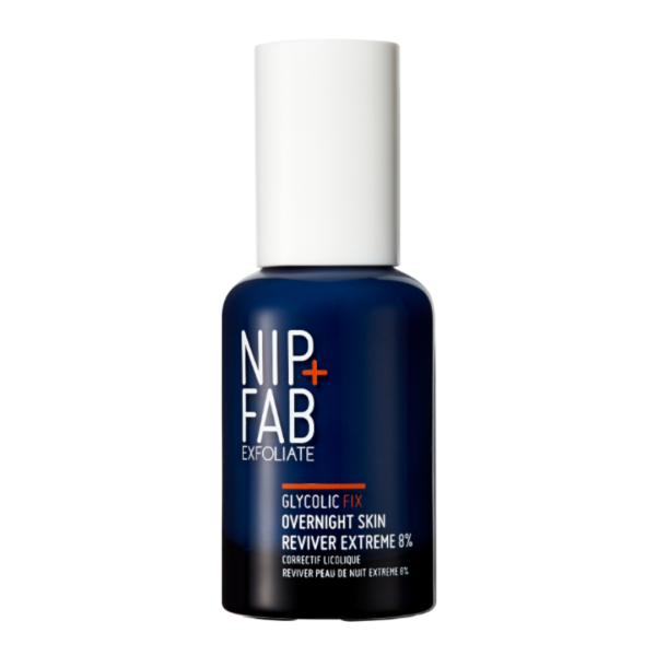 Serum de fata exfoliant 8% Glycolic Fix, 45 ml, NIP+FAB