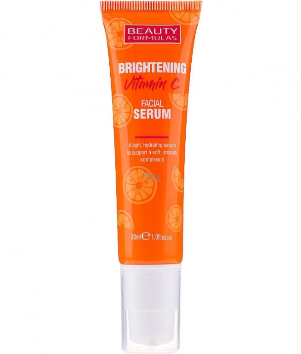 Ser cu Vitamina C, Efect de luminozitate si hidratare, Beauty Formulas, 30 ml