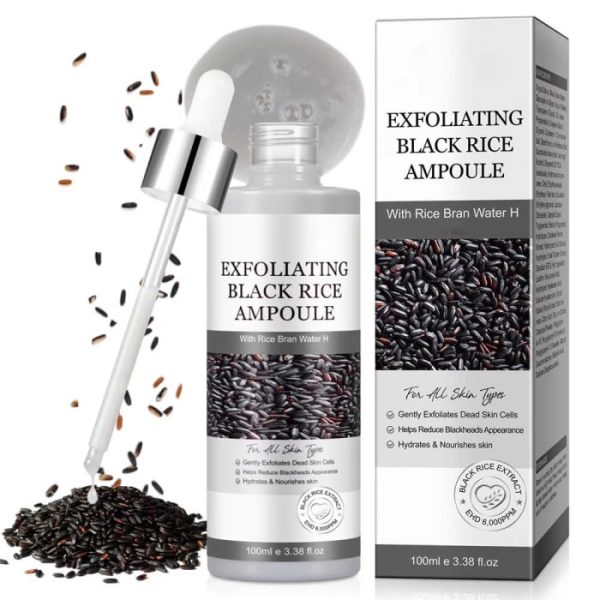 Ser Exfoliant Delicat cu Extract de Orez Negru si Niacinamide, 100ml