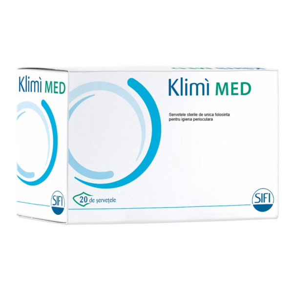 servetele-oculare-klimi-med-sifi.png Servetele sterile Klimi Med, 20 bucati, Sifi