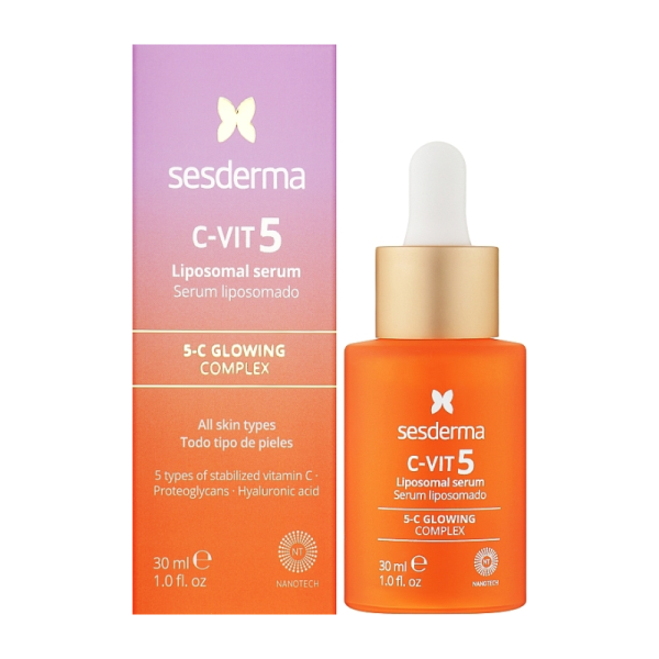 sesderma_c-vit5_1_.png Ser lipozomal cu 5 tipuri de vitamina C C-VIT, 30 ml, Sesderma