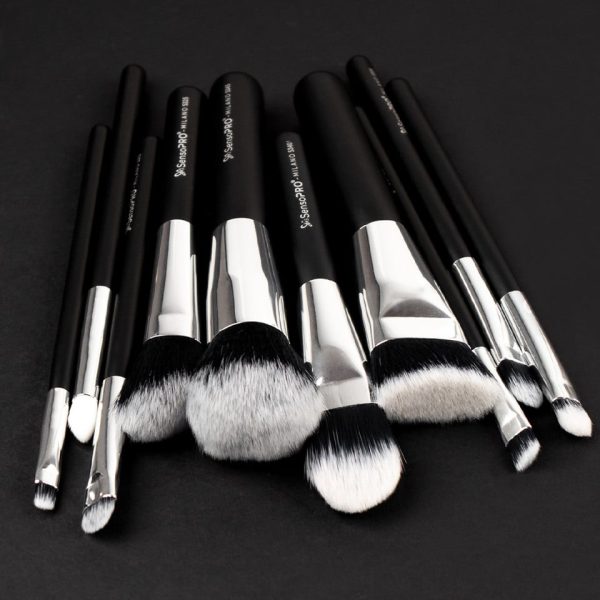 set-10-pensule-machiaj-sensopro-milano-black-silver-borseta-cadou8404127.jpg Set 10 pensule machiaj SensoPRO Milano, Black Silver + Borseta Cadou