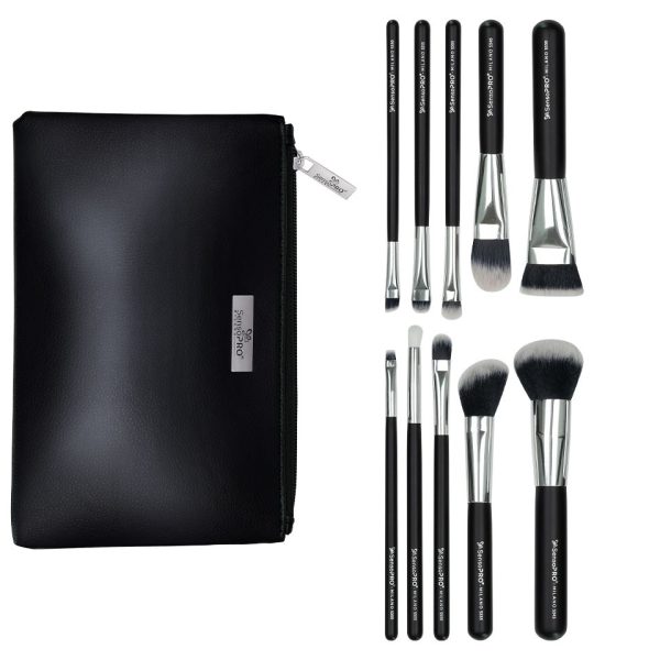 set-10-pensule-machiaj-sensopro-milano-black-silver-borseta-cadou8404324.jpg Set 10 pensule machiaj SensoPRO Milano, Black Silver + Borseta Cadou