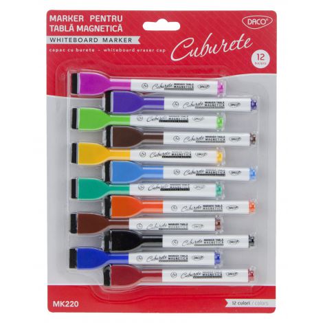set-12-markere-pentru-tabla-magnetica-capac-cu-burete.jpg Set 12 markere pentru tabla magnetica - capac cu burete
