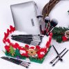 set-20-pensule-machiaj-sensopro-milano-black-silver-borseta-cadou8404160.jpg Set 20 pensule machiaj SensoPRO Milano, Black Silver + Borseta Cadou