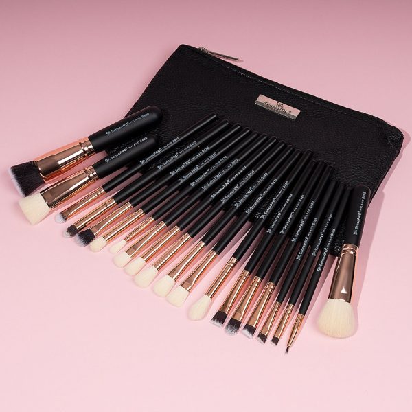 Set 20 pensule machiaj SensoPRO Milano, Golden Choco