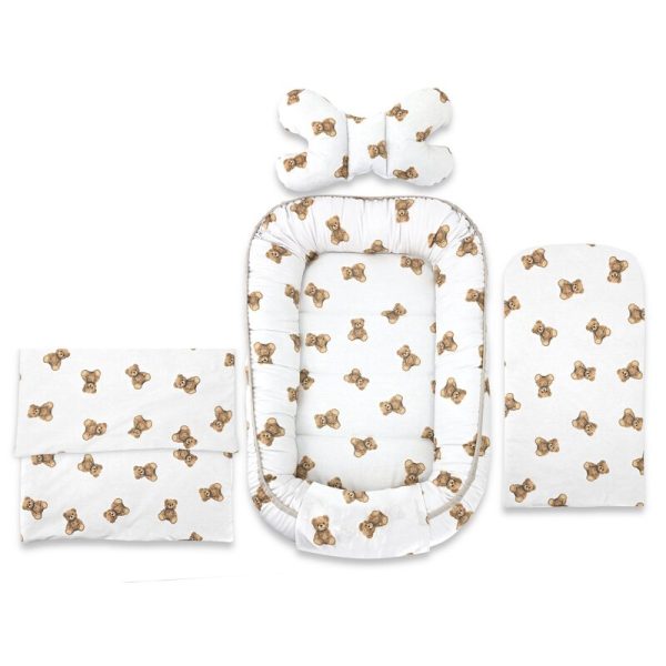 set-4-in-1-cosulet-bebelus-qmini-baby-cocoon-75x55-cm-din-bumbac-certificat-oeko-tex-standard-100-cu-paturica-cu-salteluta-cu-perna-fluture-teddy-toys-3374916-4.jpeg Set 4 in 1 Cosulet bebelus, Qmini, Baby Cocoon 75x55 cm, Din bumbac certificat Oeko Tex Standard 100, Cu paturica, Cu salteluta, Cu perna fluture, Teddy Toys