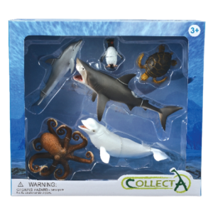 Set 6 figurine viata acvatica Collecta