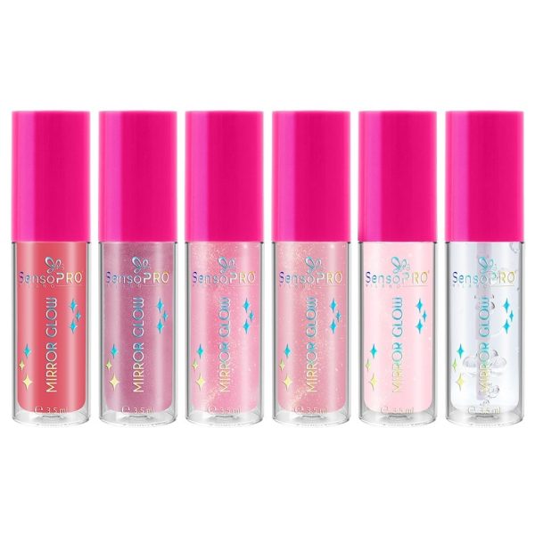 Set 6 Luciu de Buze SensoPRO Milano - MIRROR GLOW BABE