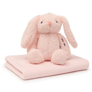 set-cadou-iepuras-roz-cu-prosop-baby-mix-in-cutie-de-carton-pink-3331923-4.jpeg Set cadou iepuras roz cu prosop, Baby Mix, In cutie de carton, Pink