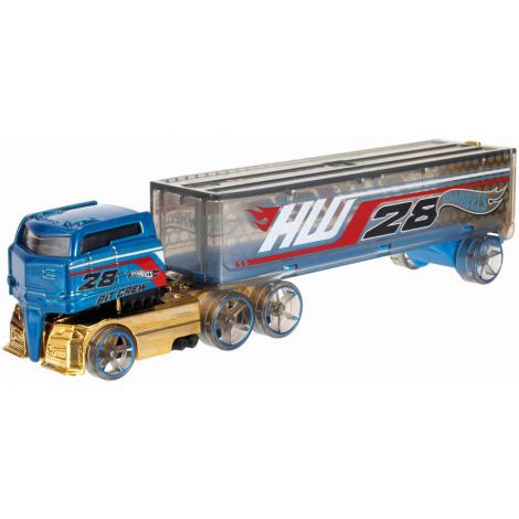 Set Camion Si Masina Sport Hot Wheels Rog Dog