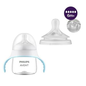 set-canuta-cu-tetina-philips-avent-natural-response-150-ml-fara-bpa-anticolici-plus-tetine-2-buc-cu-debit-5-rapid-6-luniplus-alb-3271731-4.jpeg Set canuta cu tetina, Philips Avent, Natural Response, 150 ml, Fara BPA, Anticolici, + Tetine, 2 buc, Cu debit 5 (rapid) 6 luni+, Alb